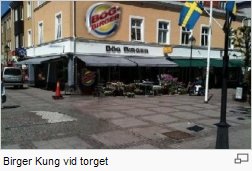 Birger Kung vid torget